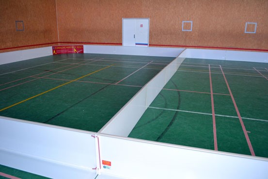 Wheelchair floorball rink