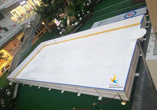 Synthetic Ice-Skating Panels