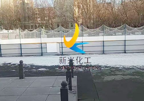 Hockey Dasher Boards Installed in Harbin, 2019