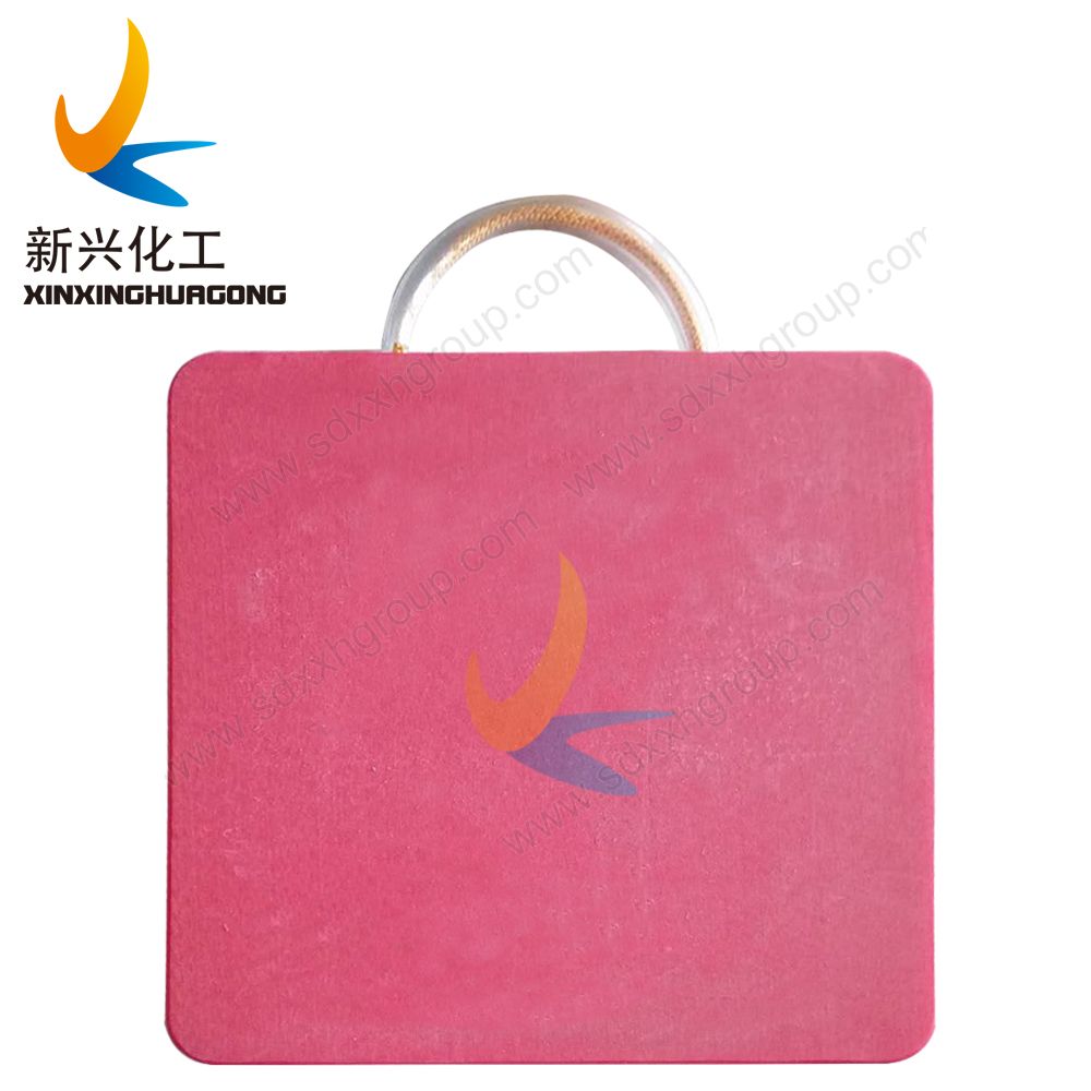 impact resistance uhmwpe outrigger pads for crane mats
