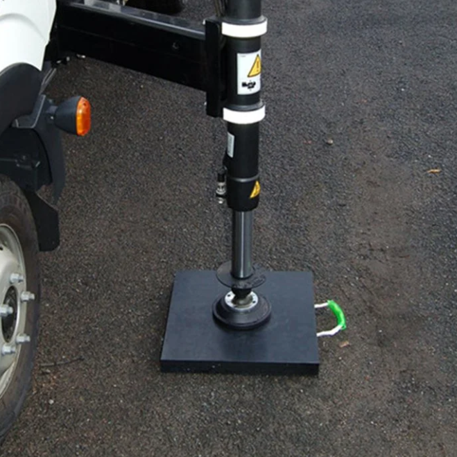 impact resistance uhmwpe outrigger pads for crane mats