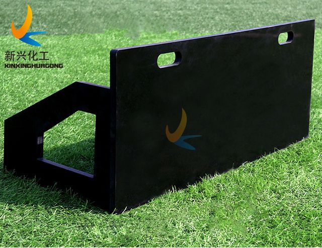 HDPE soccer training passing wall