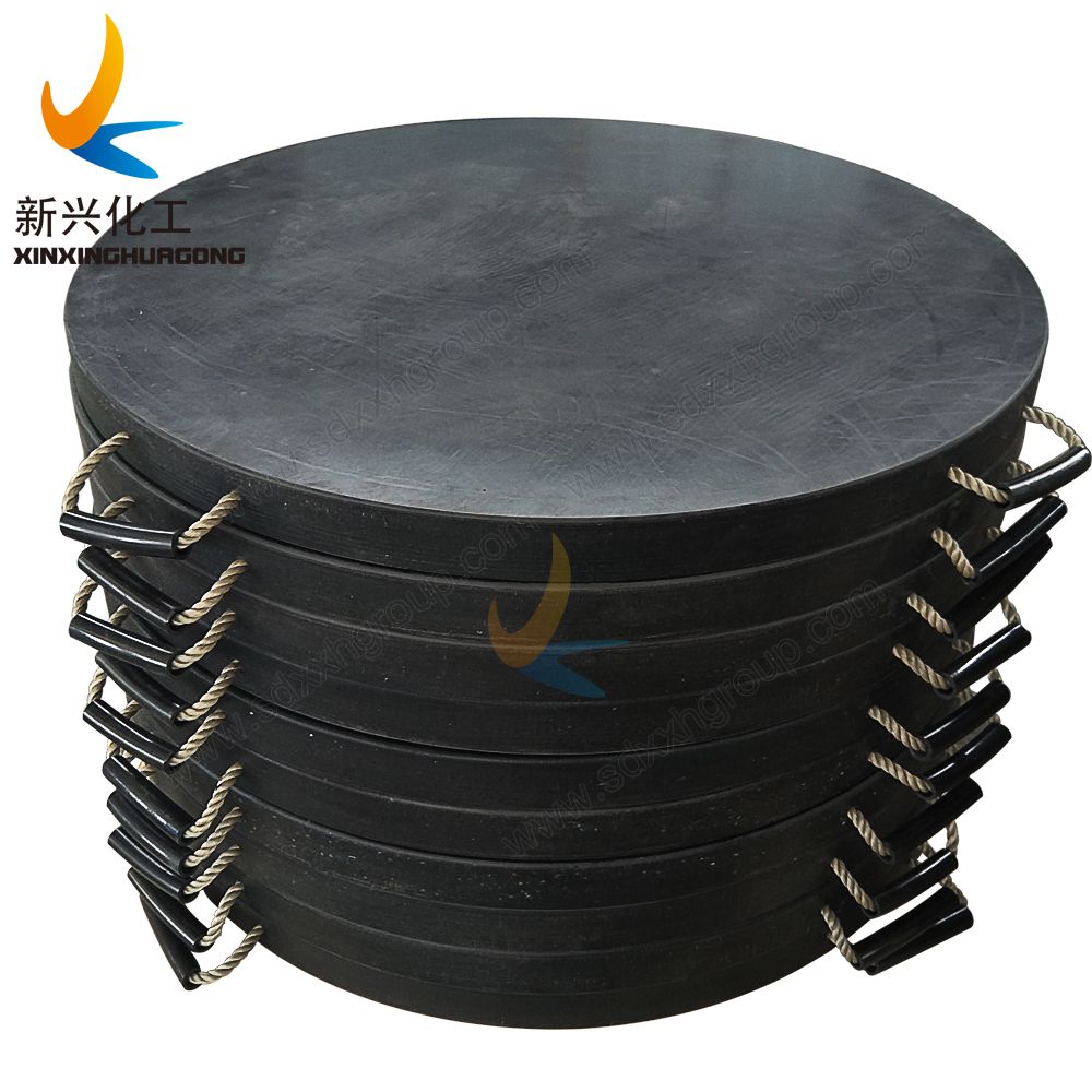 Extreme Strength & Rigidity crane outrigger pads