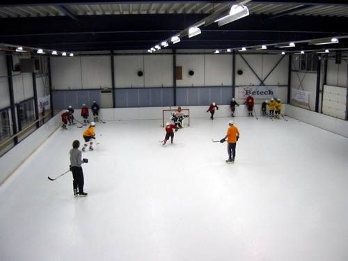 UHMWPE self-lubrication synthetic ice