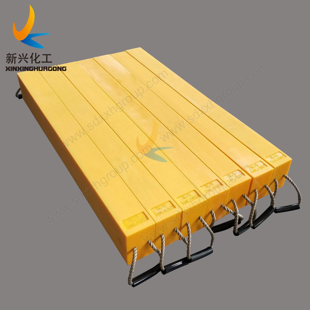 Crane foot bearing support mats