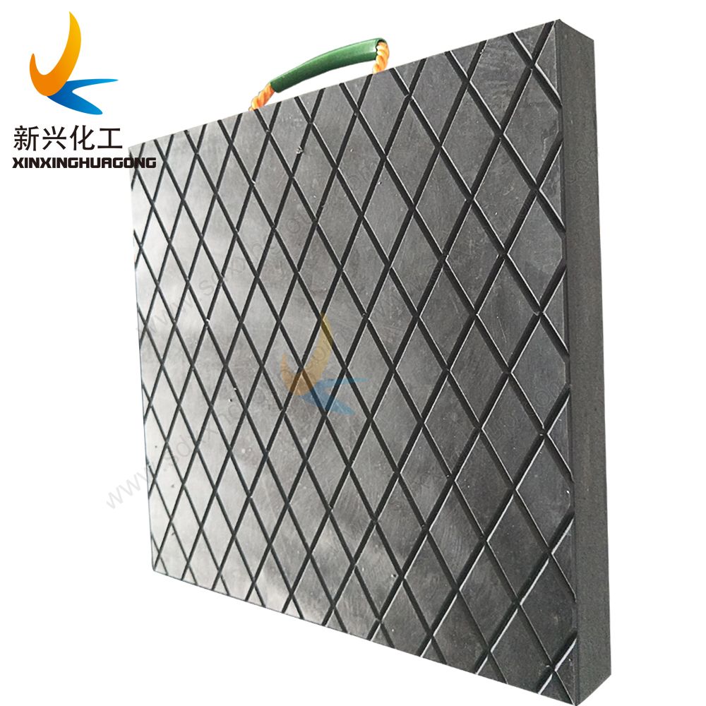 Crane foot bearing support mats