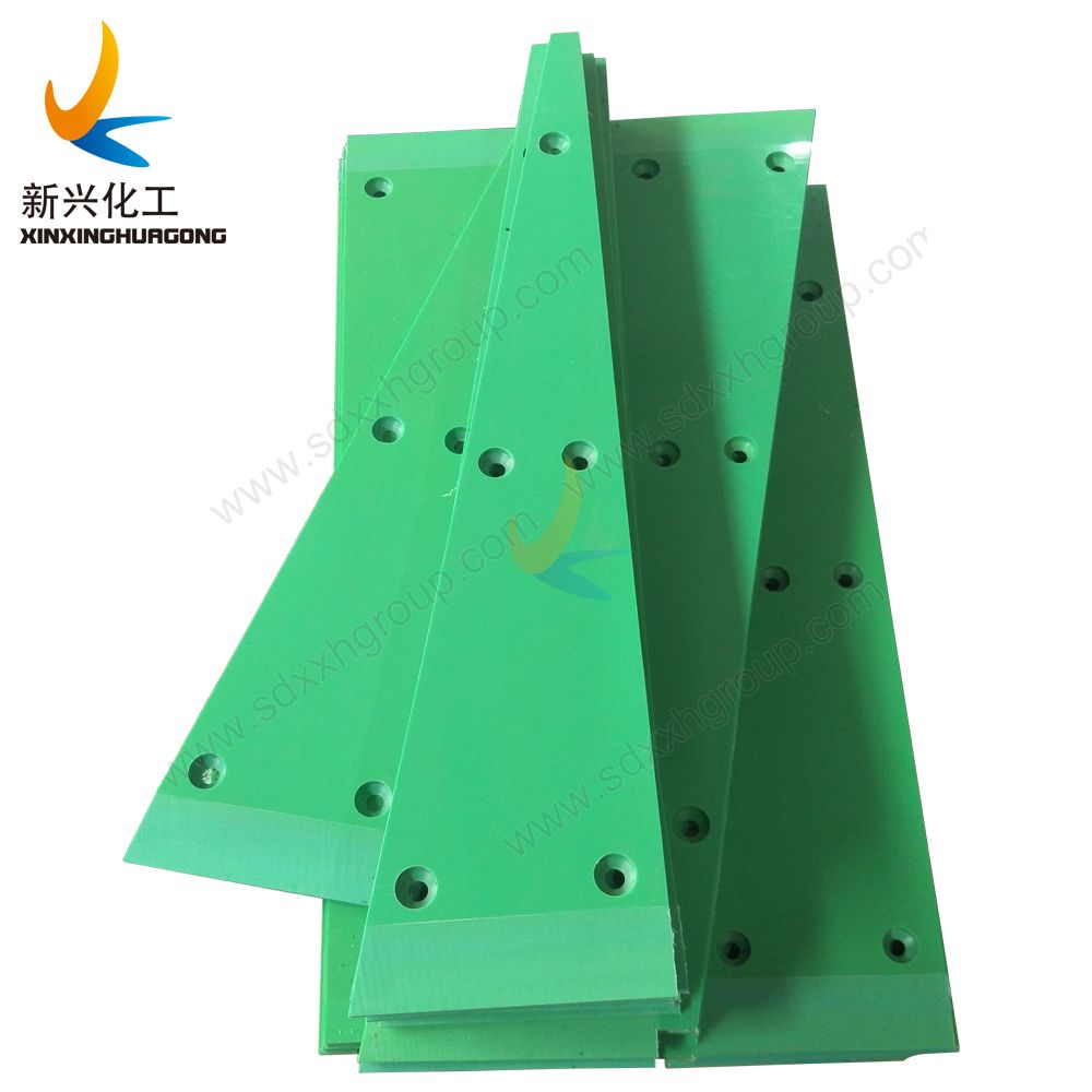 Customized abrasion resistant UHMWPE parts
