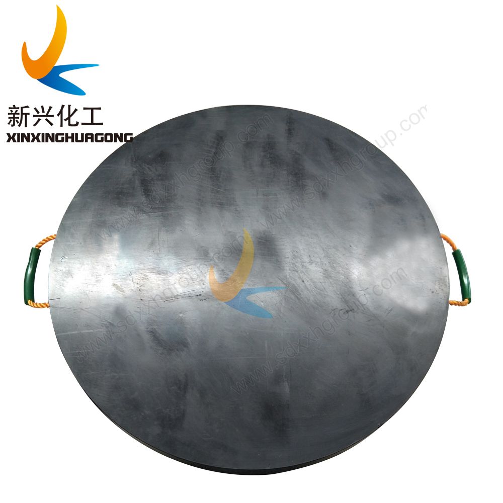 Unbreakable UHMWPE hi-lift Crane outrigger stabilizer pads