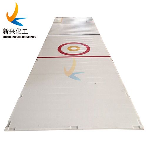 synthetic ice skating rink floor