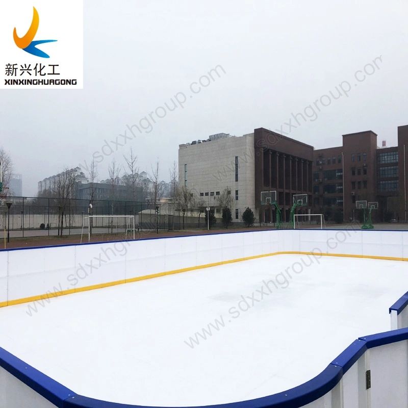 Portable ice hockey dasher rink board