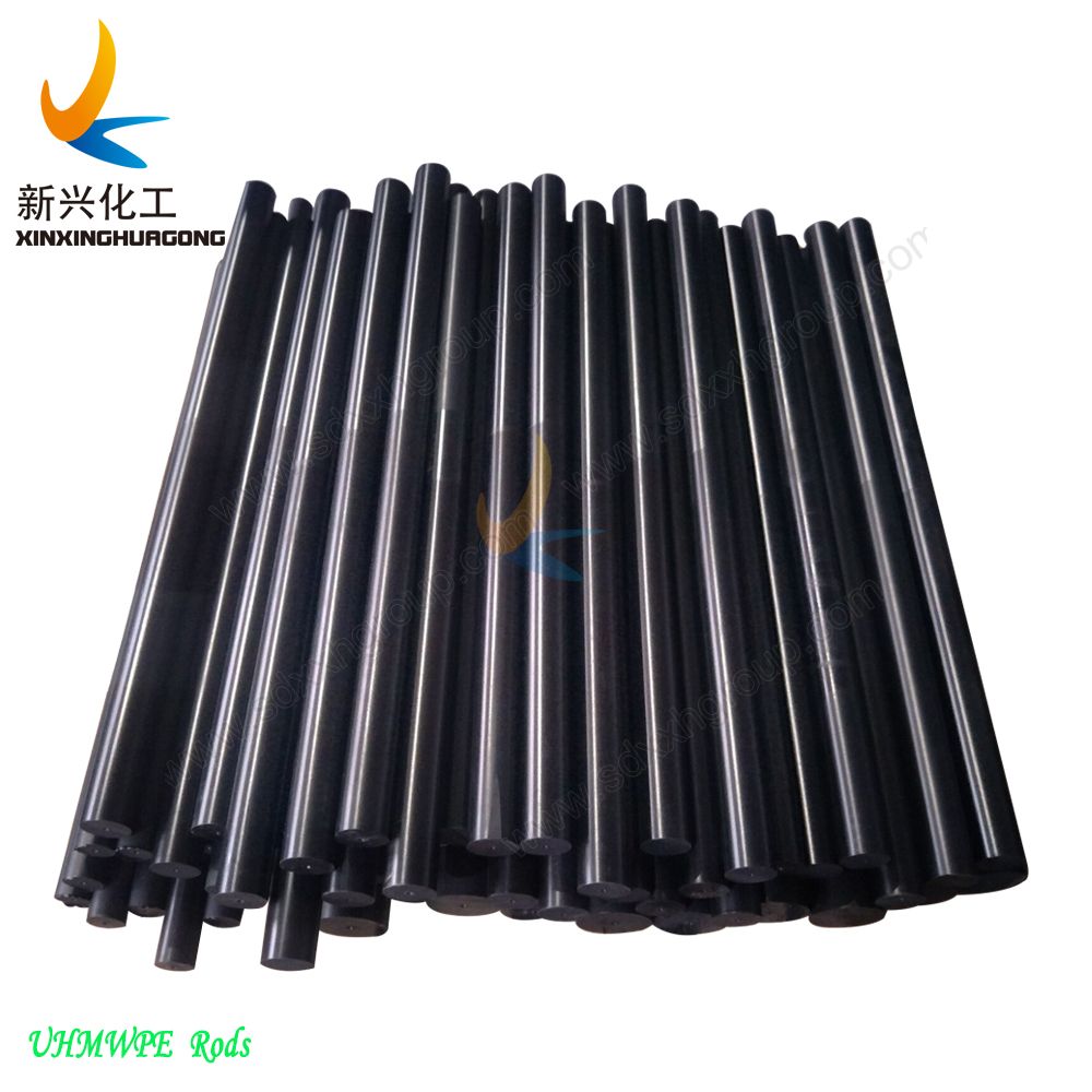 uhmw pe plastic round rod pe round black bar