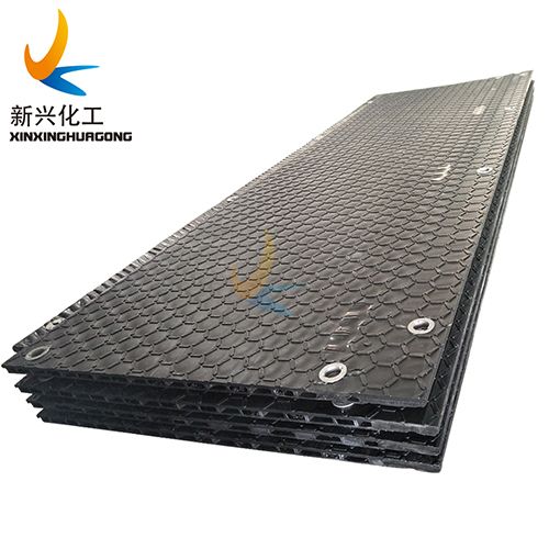 Construction hollow ground protection mats