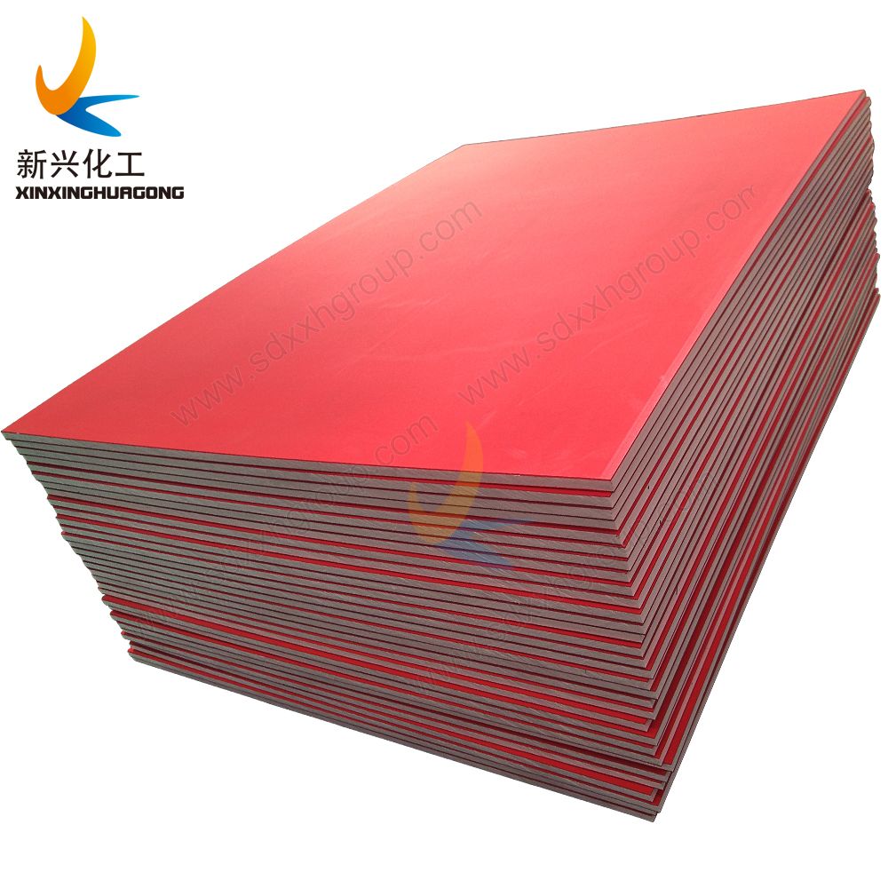 Anti-UV dual colored HDPE sheet for decoration