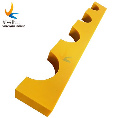 Customized  UHMWPE CNC pipe spacer