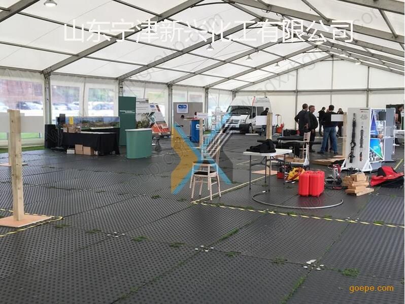 HDPE extruded light duty temporary road mats construction ground protection mats