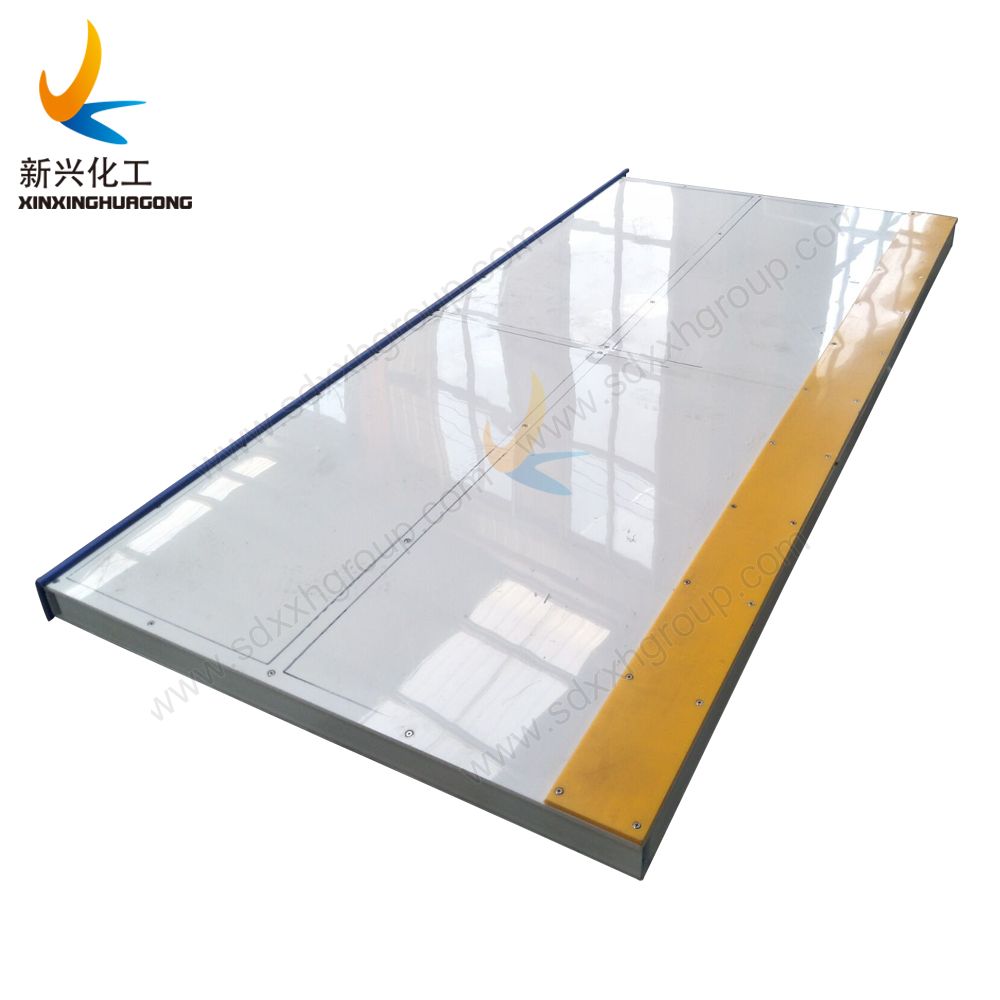 UHMWPE sheet Artificial ice skating flooring plate synthetic ice rink