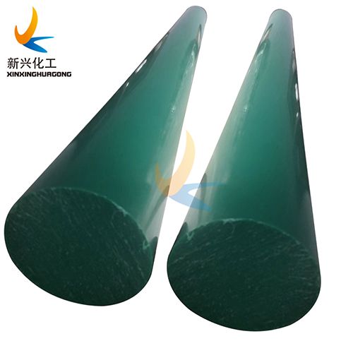 Durable colored HDPE rod