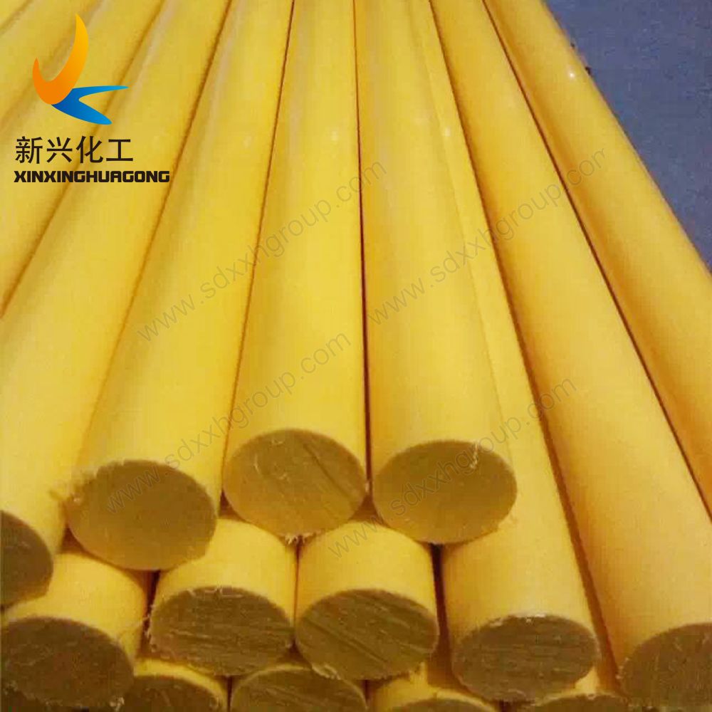 Durable colored HDPE rod