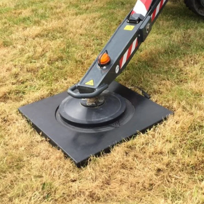 Safe work crane stabilizer pads Jacking support blocks UHMWPE mats