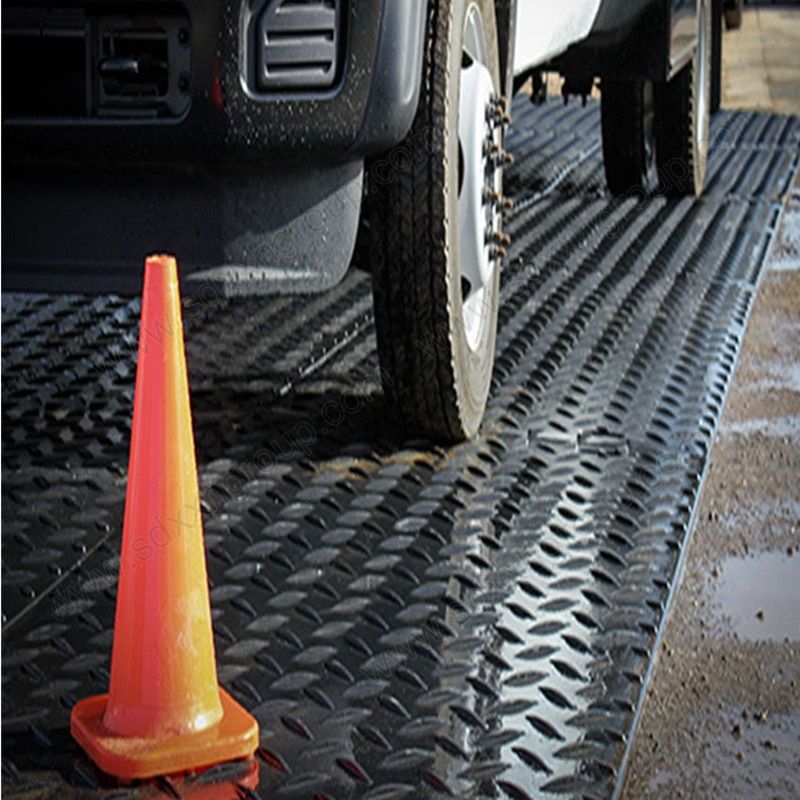 temporary road way construction ground protection mats