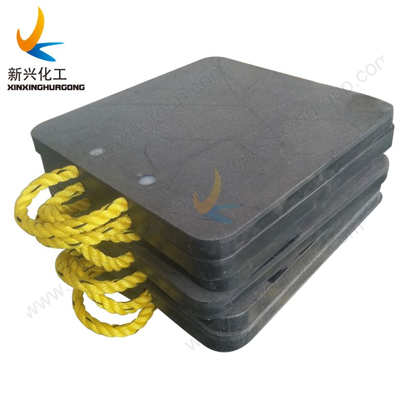 UHMWPE crane outrigger pad Optimize Equipment Stability on Any Construction Site