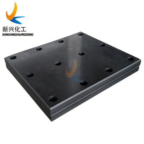UHMW-PE wear plastic plate polyethylene dock fender panel