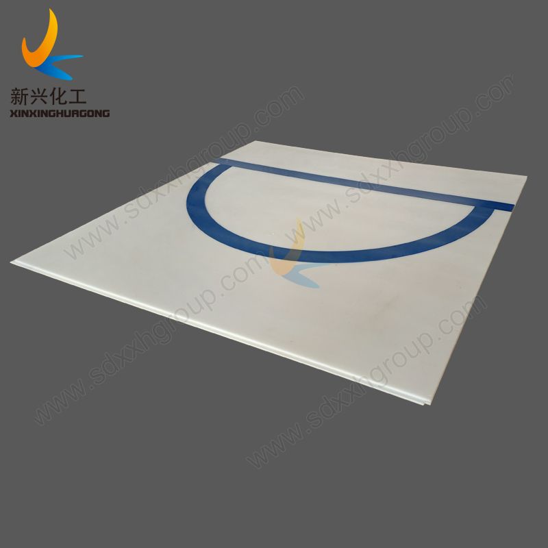 synthetic ice skating rink floor panel UHMWPE sheet