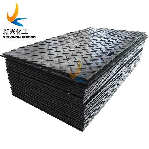 Recycled HDPE  Crane and bridge rig mats for heavy equipment