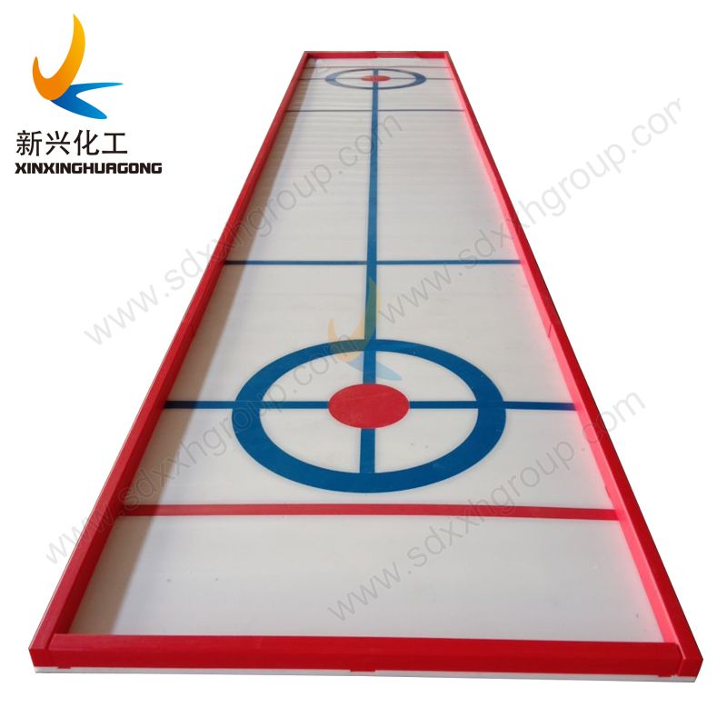 Synthetic ice Curling rink