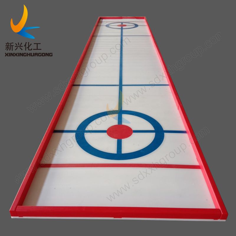 Synthetic ice Curling rink