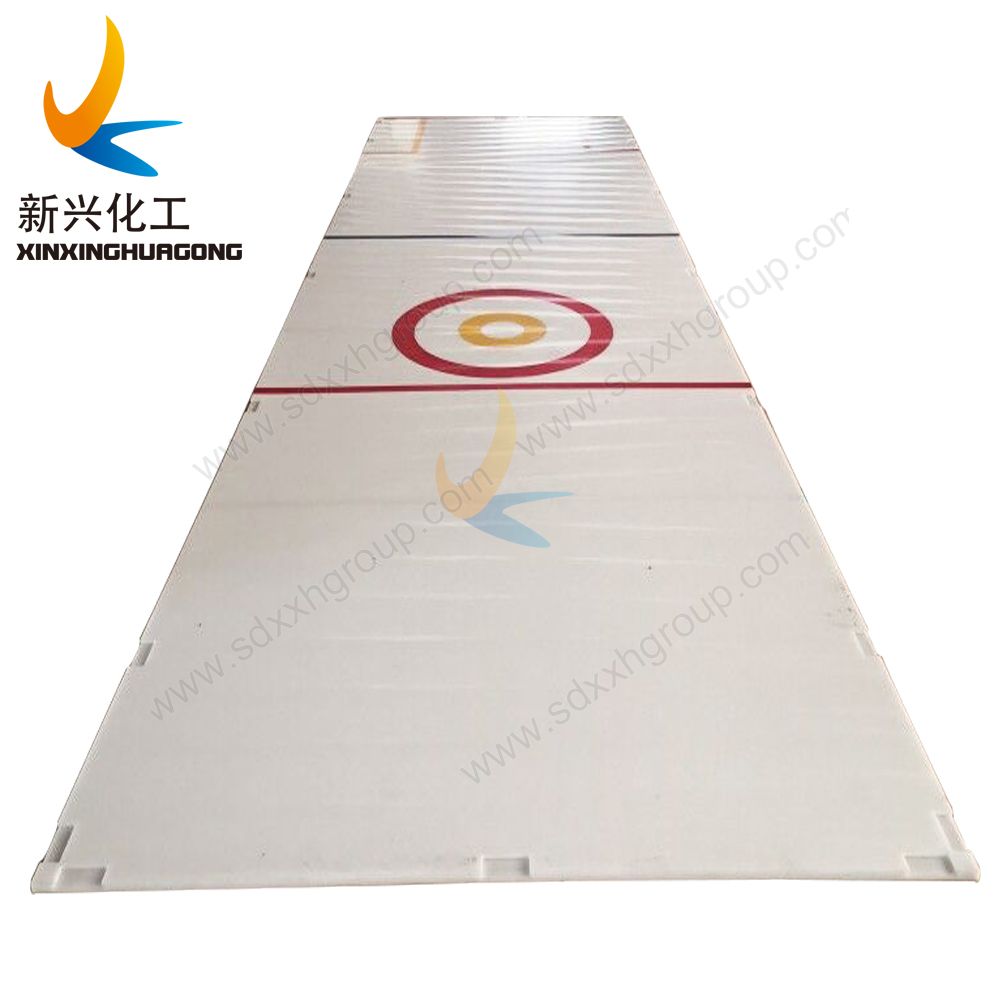 Synthetic ice Curling rink
