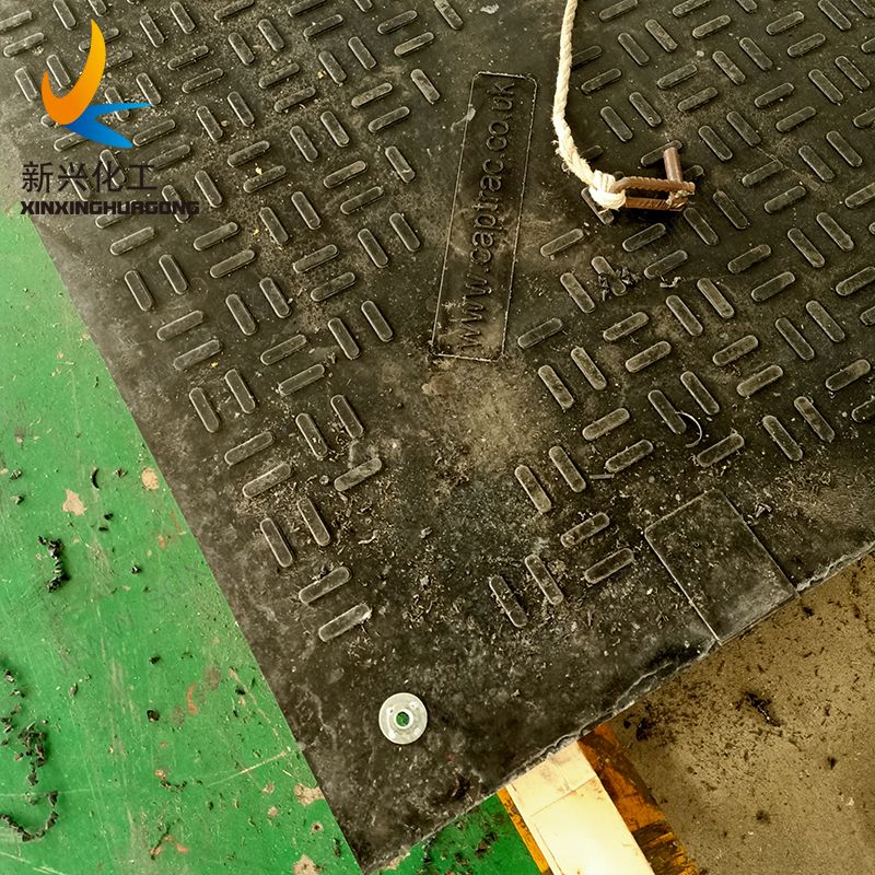 compressed heavy duty ground cover mats road access trackway