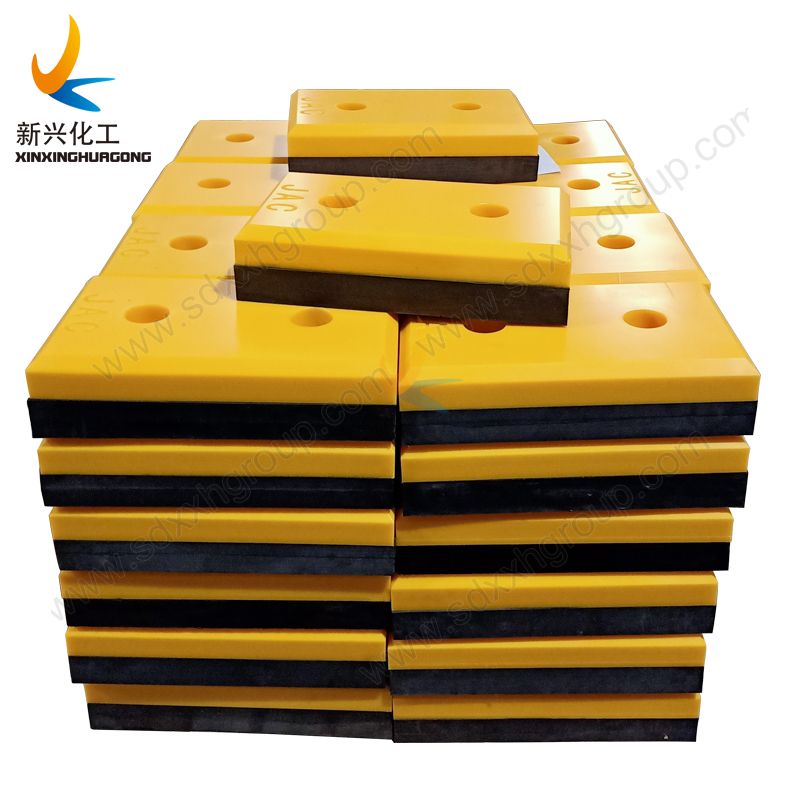 UHMWPE marine fender frontal panels