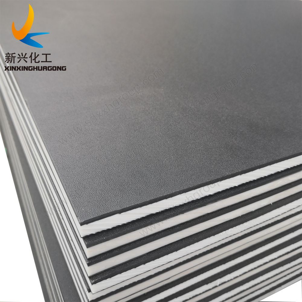 Sandwich three layered HDPE sheet