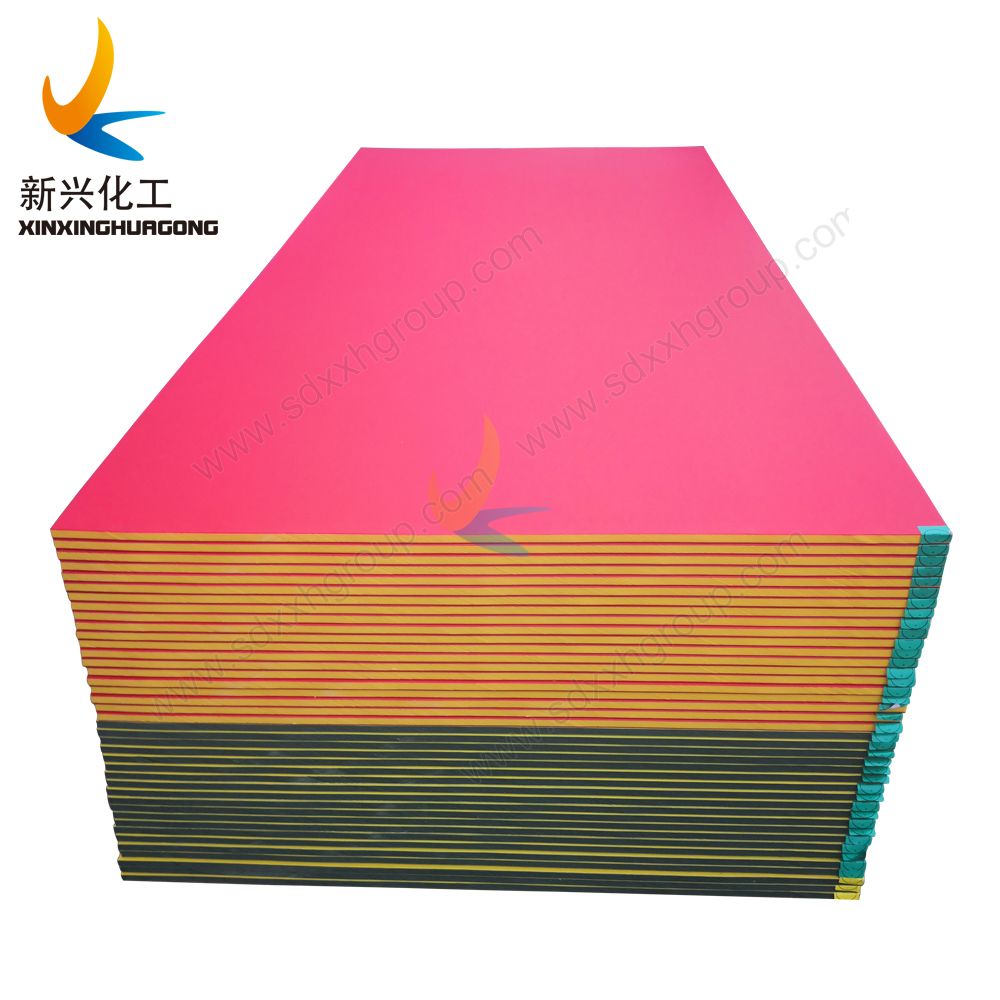 Sandwich three layered HDPE sheet