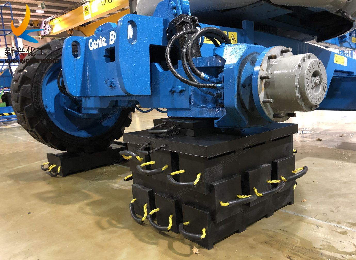 UHMWPE plastic crane stabilizing cribbing blocks 