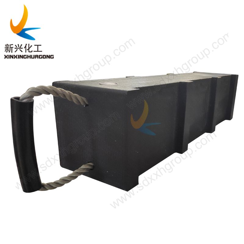 Customized large load UHMWPE cribbing blocks