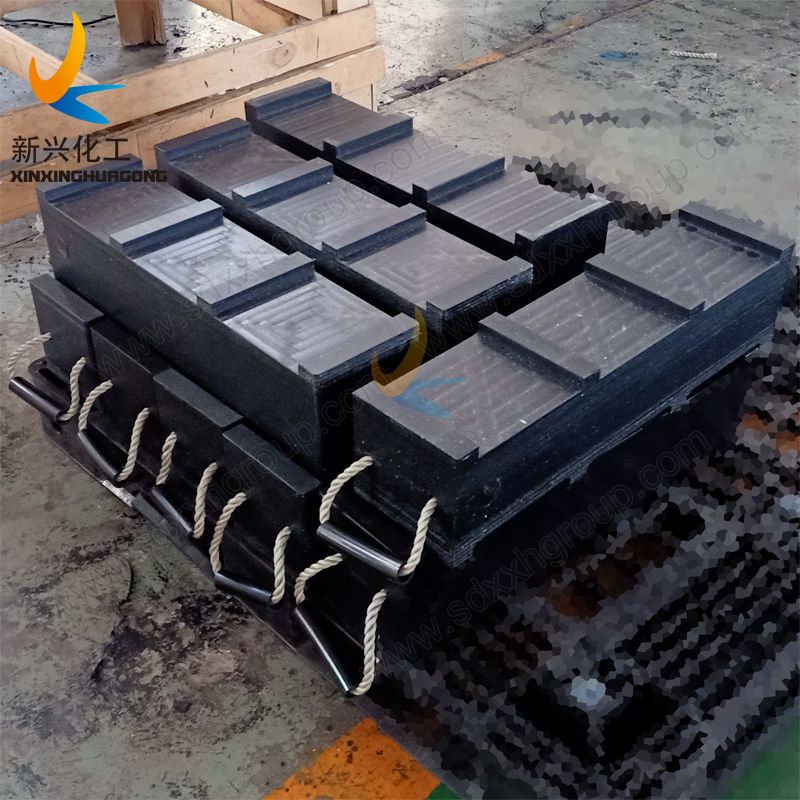 Customized large load UHMWPE cribbing blocks