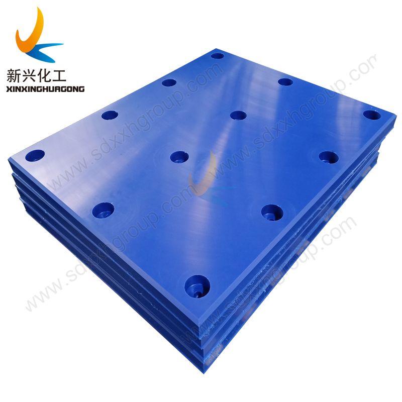 Marine facing fender pad panel boards