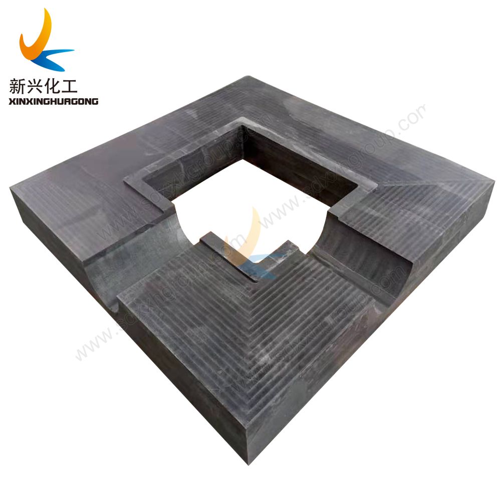 customized CNC machined plastic parts UHMWPE blocks