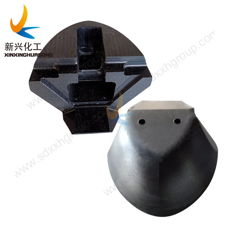 customized CNC machined plastic parts UHMWPE blocks