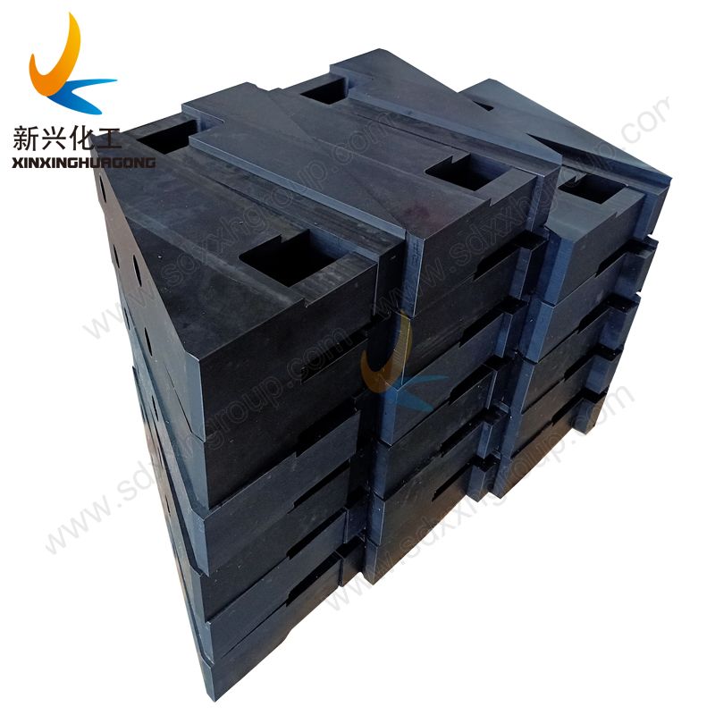 customized CNC machined plastic parts UHMWPE blocks