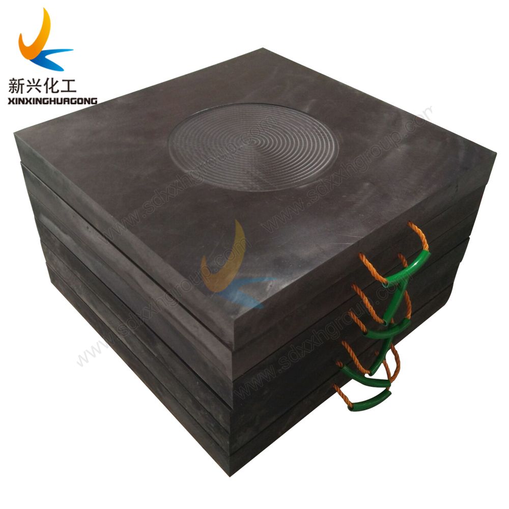 UHMWPE composite Crane mats and Outrigger pads