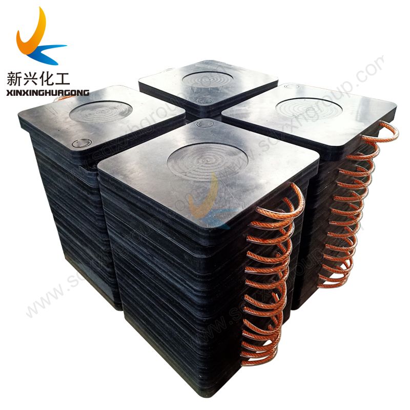 UHMWPE composite Crane mats and Outrigger pads