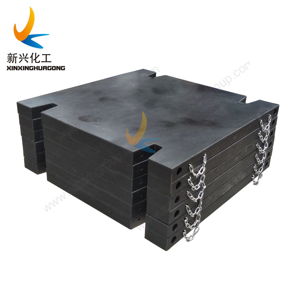 UHMWPE composite Crane mats and Outrigger pads