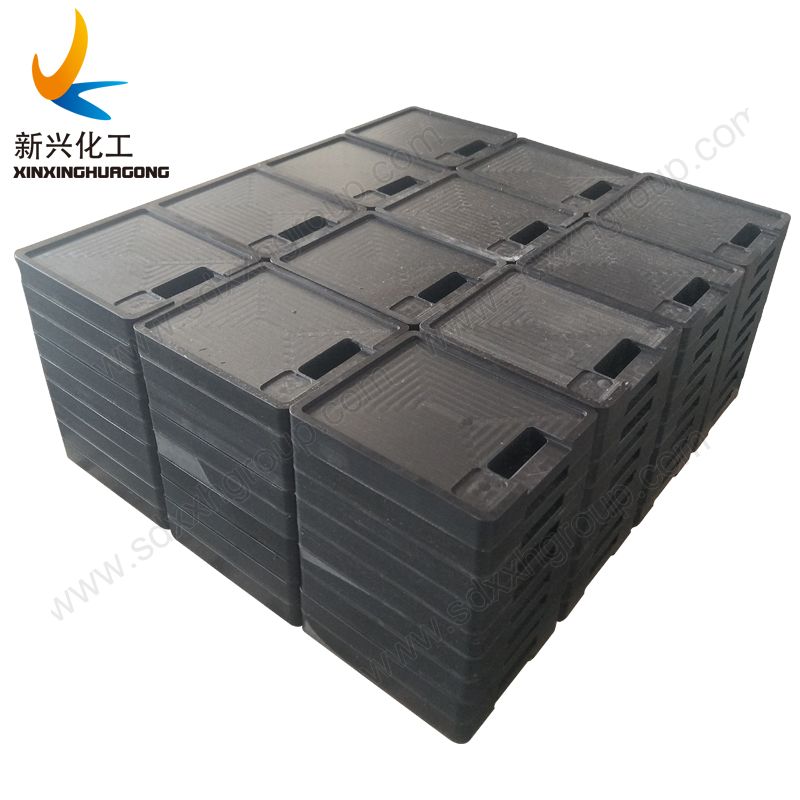 UHMWPE solidd plastic scaffold feet plate scaffolding base pads