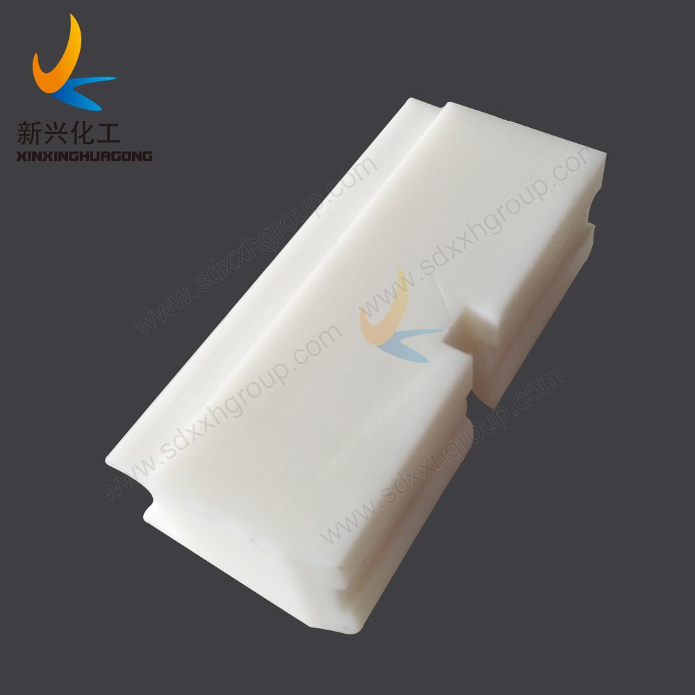 Customized UHMWPE parts wear resistant conveyor scraper