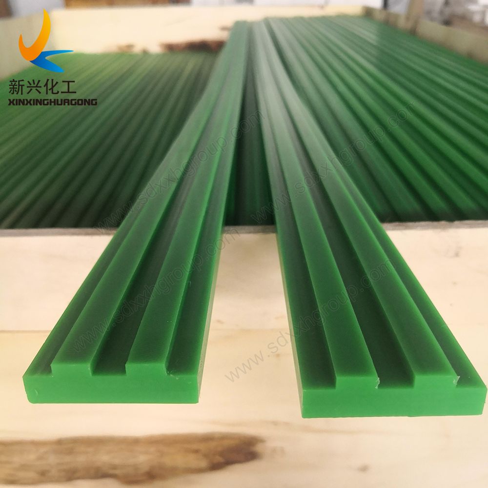 Customized UHMWPE parts wear resistant conveyor scraper