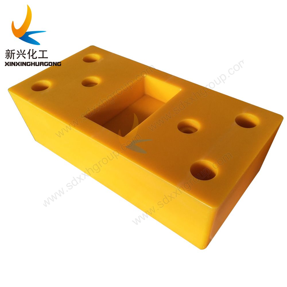 Customized UHMWPE parts wear resistant conveyor scraper