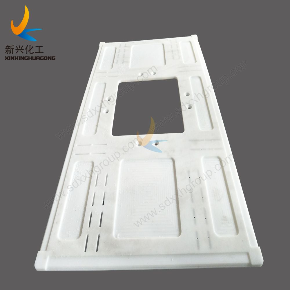 Customized UHMWPE parts wear resistant conveyor scraper